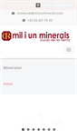 Mobile Screenshot of miliunminerals.com